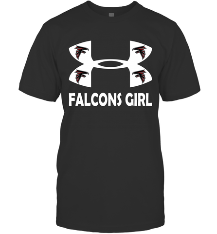 Atlanta Falcons Girl Under Armour Football T-Shirt - giftteeshirt4u