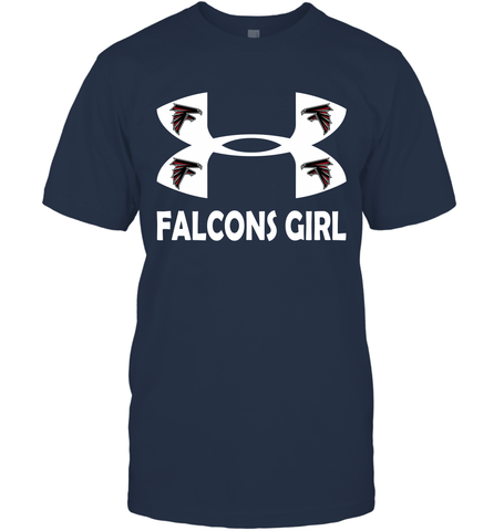 Atlanta Falcons Girl Under Armour Football T-Shirt - giftteeshirt4u