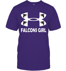 Atlanta Falcons Girl Under Armour Football T-Shirt - giftteeshirt4u