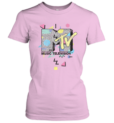 Mtv Retro Shape Design Logo Graphic Women's T-Shirt - giftteeshirt4u