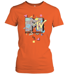Mtv Retro Shape Design Logo Graphic Women's T-Shirt - giftteeshirt4u
