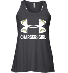 San Diego Chargers Girl Under Armour Football Tank - giftteeshirt4u