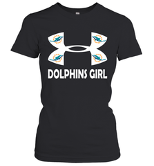 Miami Dolphins Girl Under Armour Football Short Sleeve - giftteeshirt4u