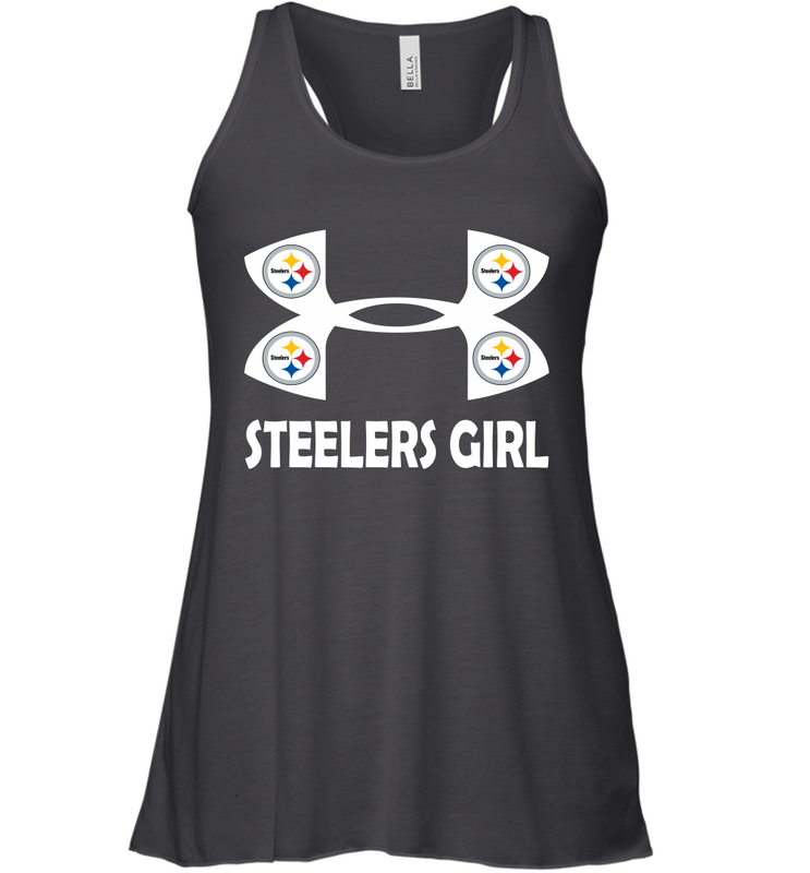 Pittsburgh Steelers Girl Under Armour Football Tank - giftteeshirt4u
