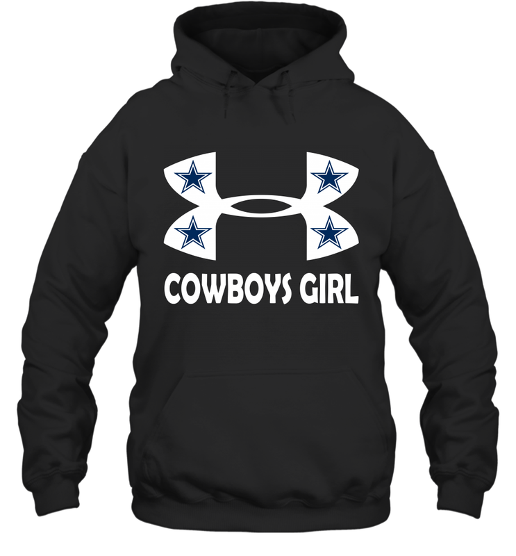 Dallas Cowboys Girl Under Armour Football Hoodies - giftteeshirt4u