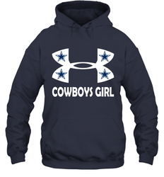 Dallas Cowboys Girl Under Armour Football Hoodies - giftteeshirt4u