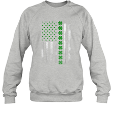 St Patrick's Day IRISH AMERICAN FLAG Sweatshirt - giftteeshirt4u