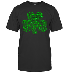 Rish Shamrock St Patrick's Day Glitter Green Lucky Charm Women T-Shirt - giftteeshirt4u
