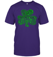 Rish Shamrock St Patrick's Day Glitter Green Lucky Charm Women T-Shirt - giftteeshirt4u