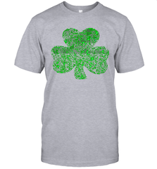 Rish Shamrock St Patrick's Day Glitter Green Lucky Charm Women T-Shirt - giftteeshirt4u