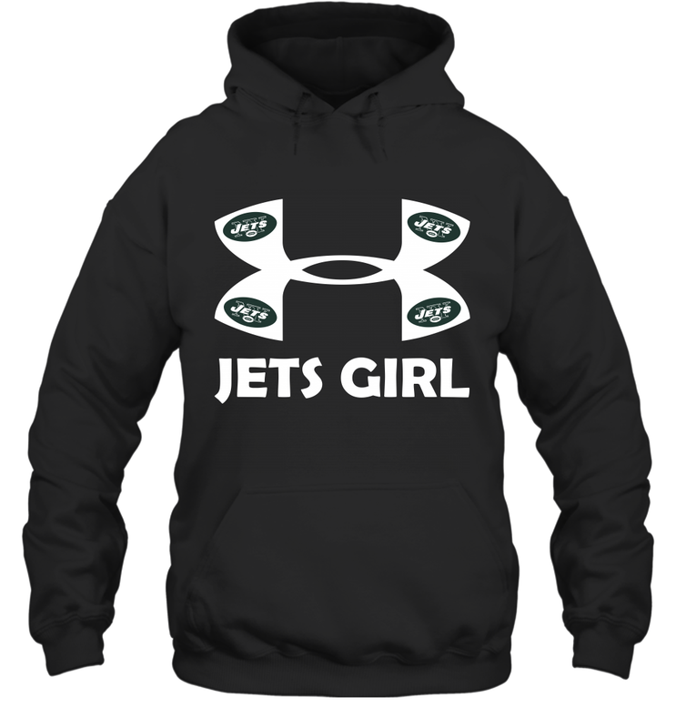 New York Jets Girl Under Armour Football Hoodies - giftteeshirt4u