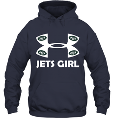 New York Jets Girl Under Armour Football Hoodies - giftteeshirt4u