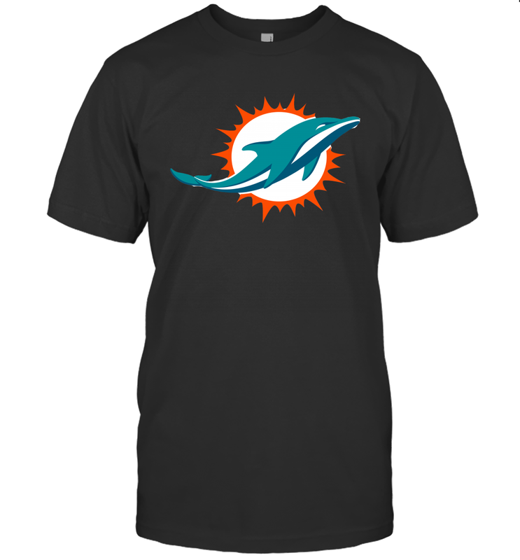 Gift Shirt Logo For Fan Rugby Team Miami Dolphins T-Shirt - giftteeshirt4u