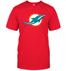 Gift Shirt Logo For Fan Rugby Team Miami Dolphins T-Shirt - giftteeshirt4u