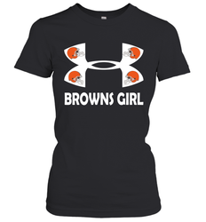 Cleveland Browns Girl Under Armour Football Short Sleeve - giftteeshirt4u
