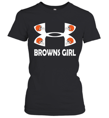 Cleveland Browns Girl Under Armour Football Short Sleeve - giftteeshirt4u