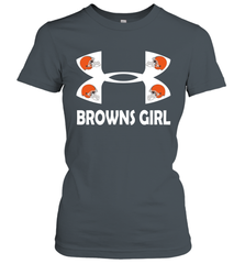 Cleveland Browns Girl Under Armour Football Short Sleeve - giftteeshirt4u