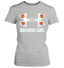Cleveland Browns Girl Under Armour Football Short Sleeve - giftteeshirt4u