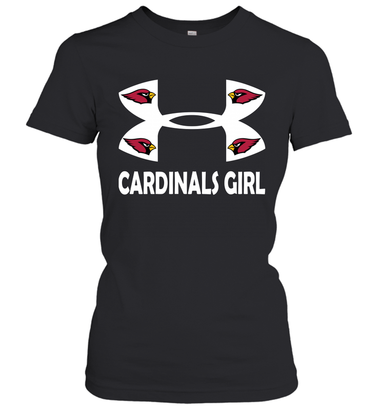 Arizona Cardinals Girl Under Armour Football Short Sleeve - giftteeshirt4u
