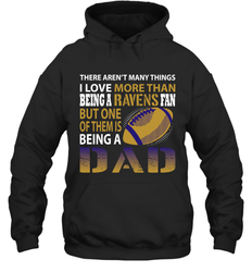 I Love More Than Being A Los Angeles Rams Fan Being A Dad Football Hoodie - giftteeshirt4u