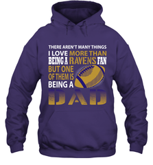 I Love More Than Being A Los Angeles Rams Fan Being A Dad Football Hoodie - giftteeshirt4u