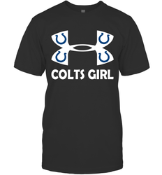 Indianapolis Colts Girl Under Armour Football T-Shirt - giftteeshirt4u