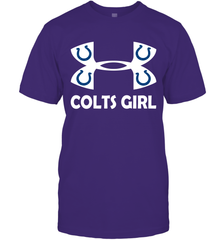 Indianapolis Colts Girl Under Armour Football T-Shirt - giftteeshirt4u