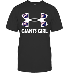 New York Giants Girl Under Armour Football T-Shirt - giftteeshirt4u