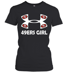 San Francisco 49ers Girl Under Armour Football Short Sleeve - giftteeshirt4u
