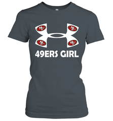 San Francisco 49ers Girl Under Armour Football Short Sleeve - giftteeshirt4u