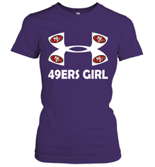 San Francisco 49ers Girl Under Armour Football Short Sleeve - giftteeshirt4u