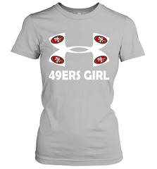 San Francisco 49ers Girl Under Armour Football Short Sleeve - giftteeshirt4u