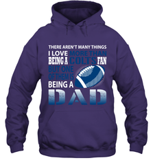 I Love More Than Being A Indianapolis Colts Fan Being A Dad Football Hoodie - giftteeshirt4u