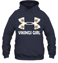 Minnesota Vikings Girl Under Armour Football Hoodies - giftteeshirt4u
