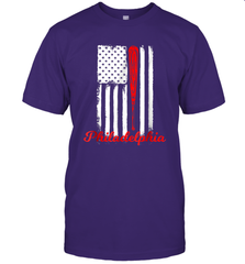 Philadelphia Baseball Flag For Philly Baseball Fans T-Shirt - giftteeshirt4u