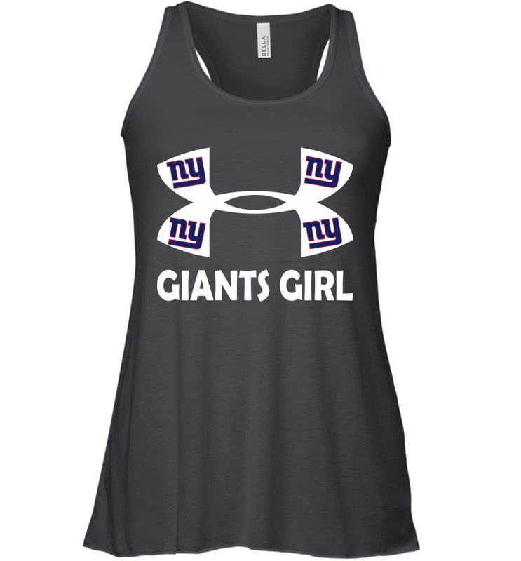 New York Giants Girl Under Armour Football Tank - giftteeshirt4u