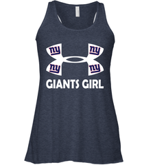 New York Giants Girl Under Armour Football Tank - giftteeshirt4u