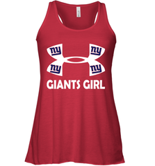 New York Giants Girl Under Armour Football Tank - giftteeshirt4u