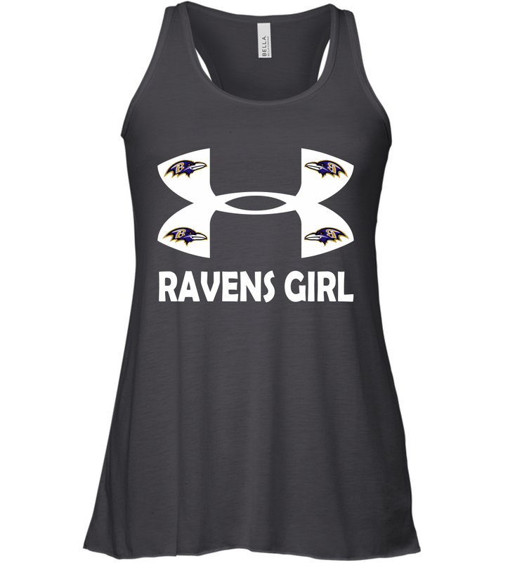 Baltimore Ravens Girl Under Armour Football Tank - giftteeshirt4u