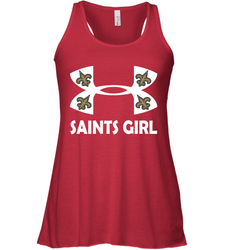 New Orleans Saints Girl Under Armour Football Tank - giftteeshirt4u