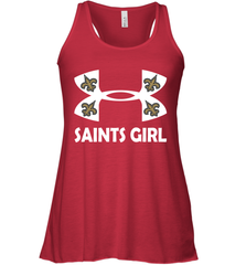 New Orleans Saints Girl Under Armour Football Tank - giftteeshirt4u