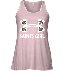 New Orleans Saints Girl Under Armour Football Tank - giftteeshirt4u