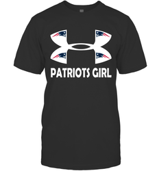 New England Patriots Girl Under Armour Football T-Shirt - giftteeshirt4u