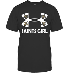 New Orleans Saints Girl Under Armour Football T-Shirt - giftteeshirt4u