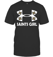 New Orleans Saints Girl Under Armour Football T-Shirt - giftteeshirt4u