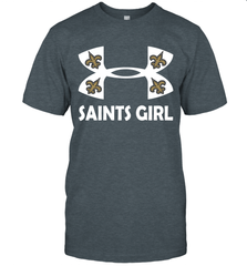 New Orleans Saints Girl Under Armour Football T-Shirt - giftteeshirt4u