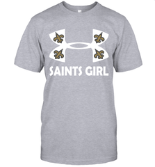 New Orleans Saints Girl Under Armour Football T-Shirt - giftteeshirt4u