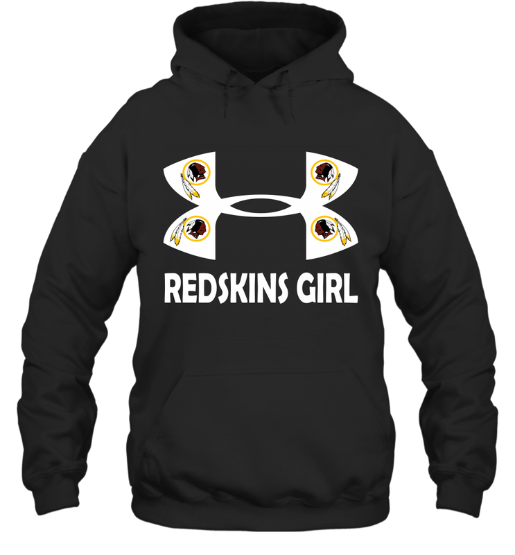 Washington Redskins Girl Under Armour Football Hoodies - giftteeshirt4u