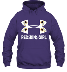 Washington Redskins Girl Under Armour Football Hoodies - giftteeshirt4u