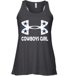 Dallas Cowboys Girl Under Armour Football Tank - giftteeshirt4u
